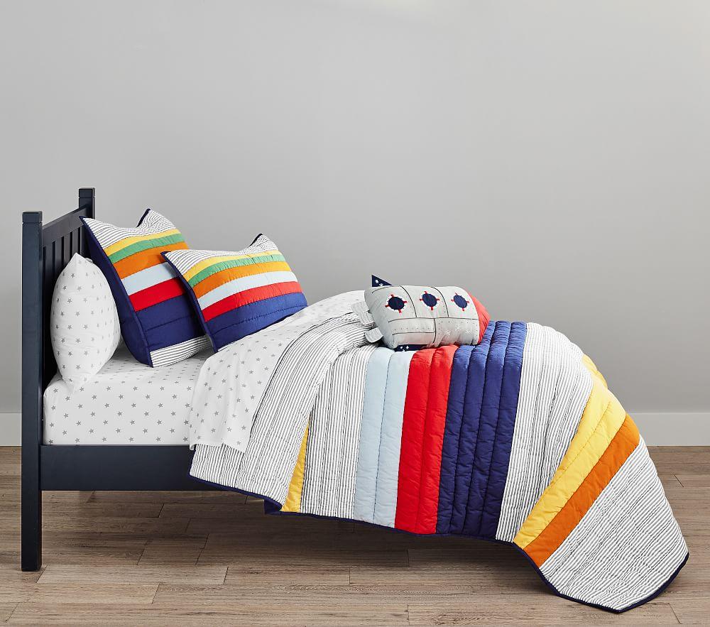 Kendrick Stripe Bedding Look